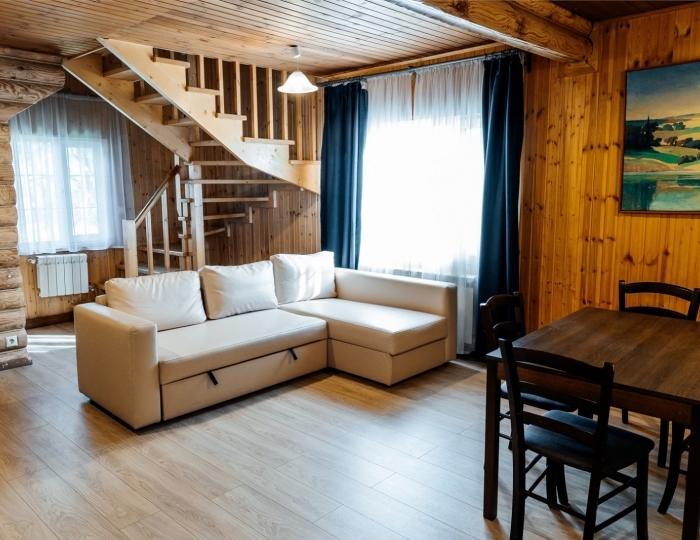 Коттедж Luxe с 2-мя спальнями и баней - Загородный клуб «Медвежьи Озера»