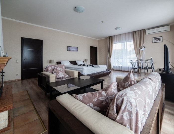 Люкс с камином - Загородный клуб «Медвежьи Озера»